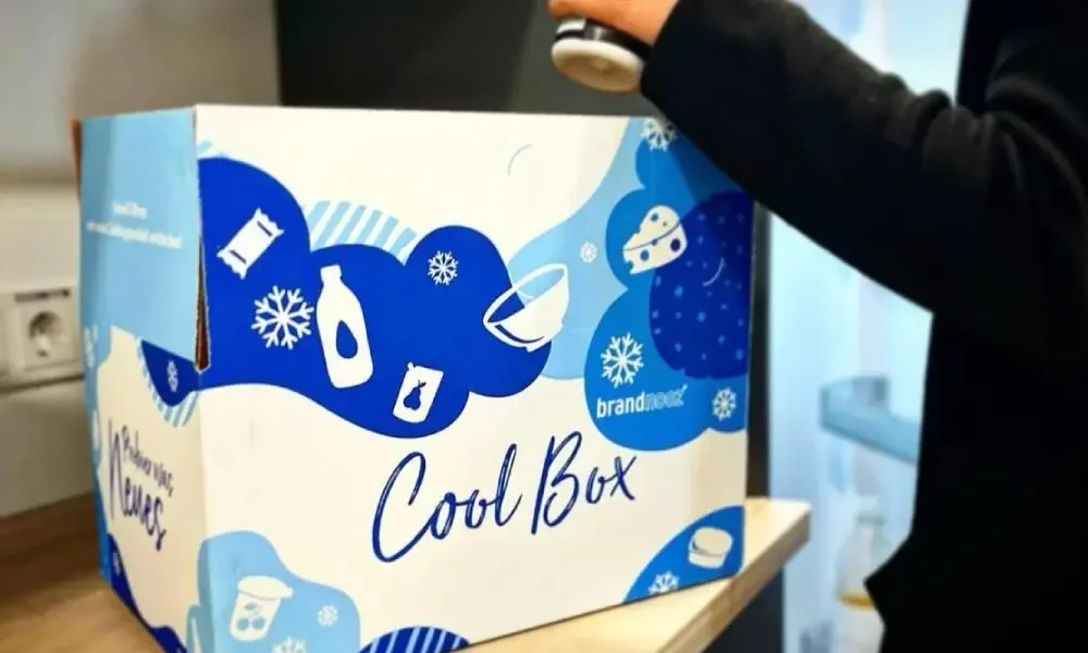Bedruckter Karton CoolBox