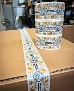 De Koffiemann bedrucktes Klebeband