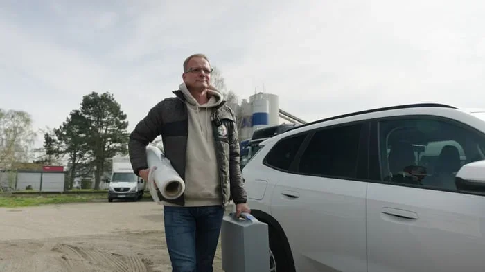 Außentermin beim Kunden