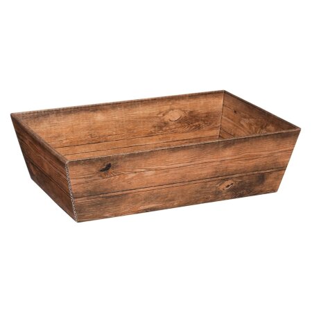 Präsentkorb 4-eckig Weihnachtswünsche klein 198 x 148 x 95 mm-1