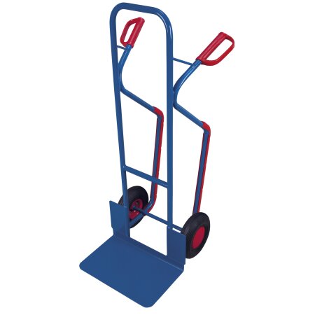 Stahlrohr-Stapelkarre 250 kg mit Gleitkufen (L)-1