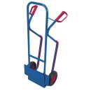 Stahlrohr-Stapelkarre 200 kg mit Klappschaufel und Gleitkufen (L)-2