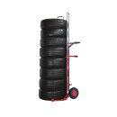 Teleskop Reifenkarre 200 kg Traglast Luftbereifung-4