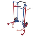 VARIOfit Reifenkarre niedrig 200 kg Traglast Vollgummibereifung - Anthrazitgrau