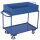 Tischwagen mit 2 Etagen und abnehmbarer Stahlblechwanne + EasySTOP-1