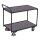 Tischwagen 250 kg mit 2 Ladefl�chen hoher Schiebeb�gel Typ M + EasySTOP-1