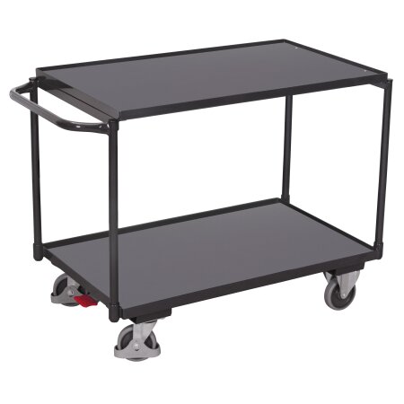 Tischwagen 250 kg mit 2 Ladefl�chen Typ M + EasySTOP-1
