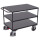 Tischwagen 250 kg mit 3 Ladefl�chen hoher Schiebeb�gel Typ M + EasySTOP-1
