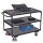 VARIOfit Tischwagen 250 kg mit 3 Ladeflächen Typ M - Anthrazitgrau