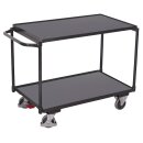 Tischwagen 250 kg mit 2 Ladefl�chen Typ L + EasySTOP-1