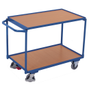 Tischwagen 250 kg mit 2 Ladefl�chen Typ L + EasySTOP-1