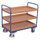 Etagenwagen mit 3 Tabletts 250 kg Traglast Typ S +...