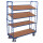 Etagenwagen mit 4 B�den 400 kg Traglast Typ L + EasySTOP-1