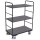 Etagenwagen hoch mit 3 B�den 250 Traglast Typ L + EasySTOP-1