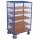 Etagenwagen mit 1 festen und 4 variablen B�den + EasySTOP Typ M-1