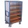 Stahlblech-Etagenwagen mit 1 festen und 4 variablen B�den + EasySTOP Typ M-1