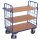 Paketwagen mit 2 Gitterw�nden + 3 B�den 500 kg Traglast Typ L + EasySTOP-1