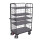 Paket-Dreiwandwagen hoch mit 5 B�den 500 kg Traglast Typ L + EasySTOP-1