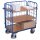 VARIOfit Paket-Dreiwandwagen mit 3 Böden 500 kg Traglast Typ XL + EasySTOP