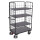 Paket-Dreiwandwagen hoch mit 4 B�den 500 kg Traglast Typ XL + EasySTOP-1