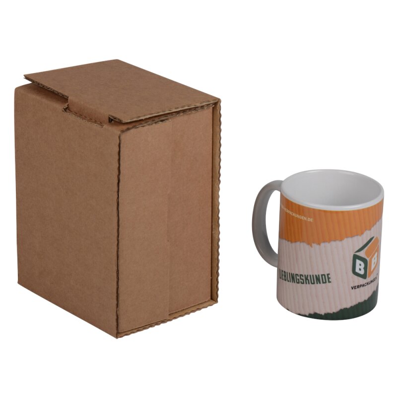 BB-Verpackungen GmbH 50 x Tassenverpackung 1er 185 x 80 x 120 mm 17534
