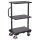 Beistellwagen mit 3 Holzb�den + EasySTOP-1