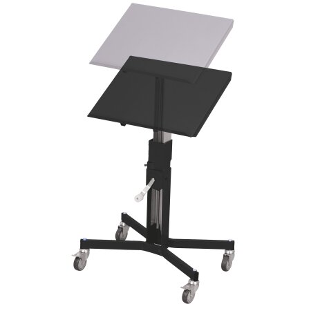 Materialst�nder mit Handkurbel neigbar h�henverstellbar 680-1055 mm-1