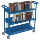 VARIOfit Bücherwagen mit 3 Etagen