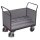 VARIOfit Dreiwandwagen 500 kg Traglast Typ XL + EasySTOP - Anthrazitgrau