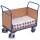 VARIOfit Dreiwandwagen 500 kg Traglast Typ XL + EasySTOP