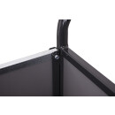 VARIOfit Vierwandwagen 500 kg Traglast Typ XL + EasySTOP - Anthrazitgrau