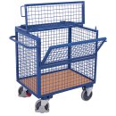 Drahtgitter Kastenwagen mit Deckel Typ M + EasySTOP-1