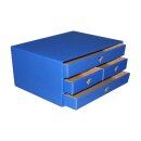 Schubladenbox DIN A4 DIN A5 (schwarz)-1