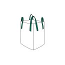 Big Bag 900 x 900 x 900 mm "Gestein"...