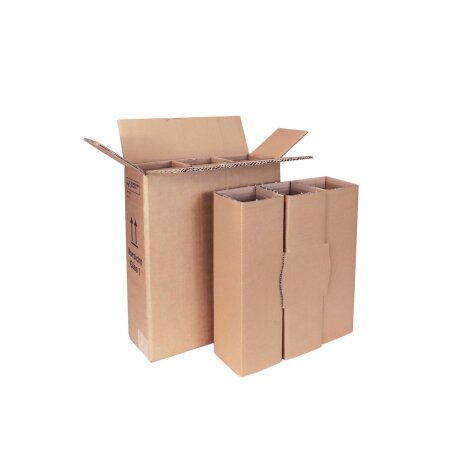 Flaschenversandkarton 3er mit PTZ-Zulassung DHL und UPS
