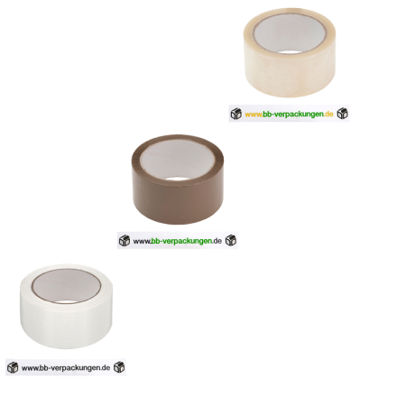 Bedrucktes PVC-Klebeband Transparent 1-farbig-1
