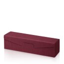 Präsentkarton "Modern Welle Bordeaux" 1er,...