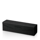 Präsentkarton "Modern Welle Schwarz" 1er,...