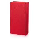 Präsentkarton "Modern Welle Rot" 2er, 360mm