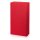 Präsentkarton "Modern Welle Rot" 2er, 360mm