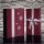Präsentkarton "Modern Welle Bordeaux" 3er, 360mm