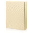 Präsentkarton "Modern Welle Creme" 3er, 360mm
