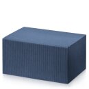 Präsentkarton "Modern Welle Blau" 6er, 380mm