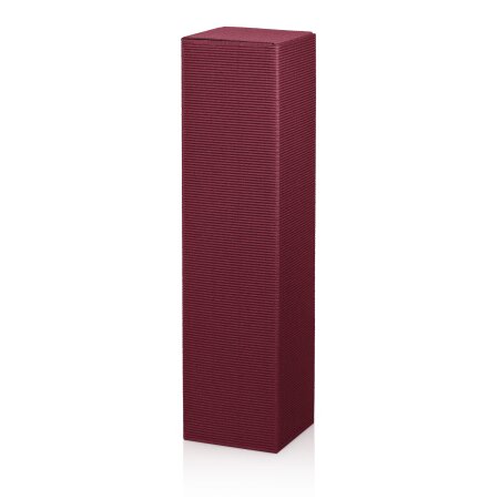 Faltschachtel "Modern Welle Bordeaux" 1er, 355mm