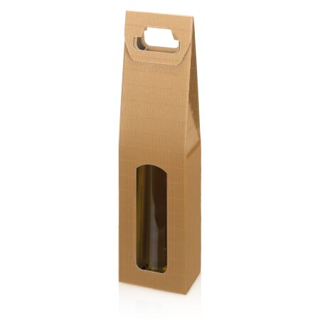 Tragekarton "Modern Welle Natur" 1er, 380mm