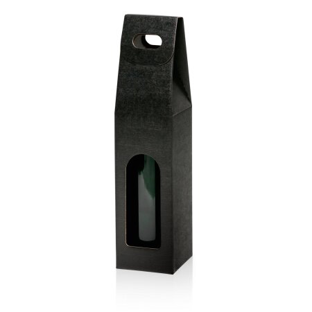 Tragekarton "Seta Schwarz" 1er, 340mm, Strukturkarton