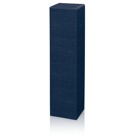 Faltschachtel "Seta Blau" 1er, 355mm, Strukturkarton