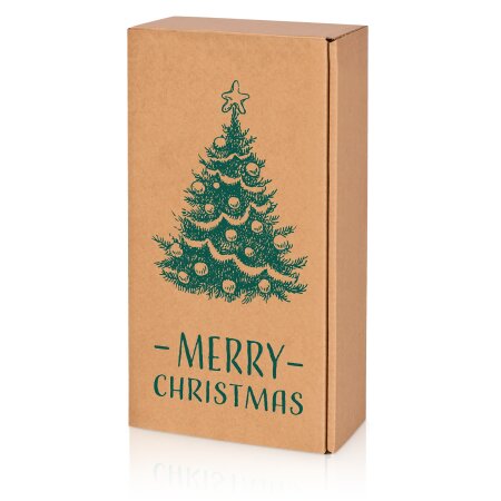 Präsentkarton "Natura Merry Christmas" 2er, 360mm