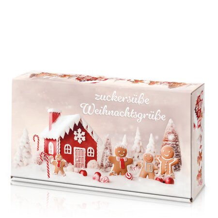 Präsentkarton "Zuckersüße Weihnachtsgrüße" 2er, 360mm