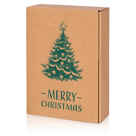 Präsentkarton "Natura Merry Christmas" 3er, 360mm